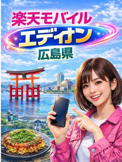 楽天モバイル エディオン 広島県